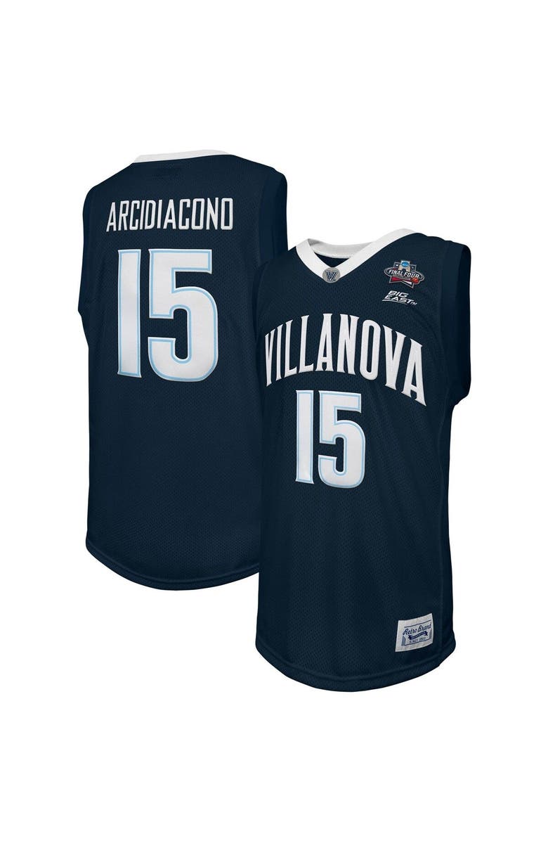 Retro Brand Men's Original Retro Brand Ryan Arcidiacono Navy Villanova Wildcats 2016 NCAA Men's Basketball Tournament March Madness Final Four Commemorative Classic Jersey, Alternate, color, 