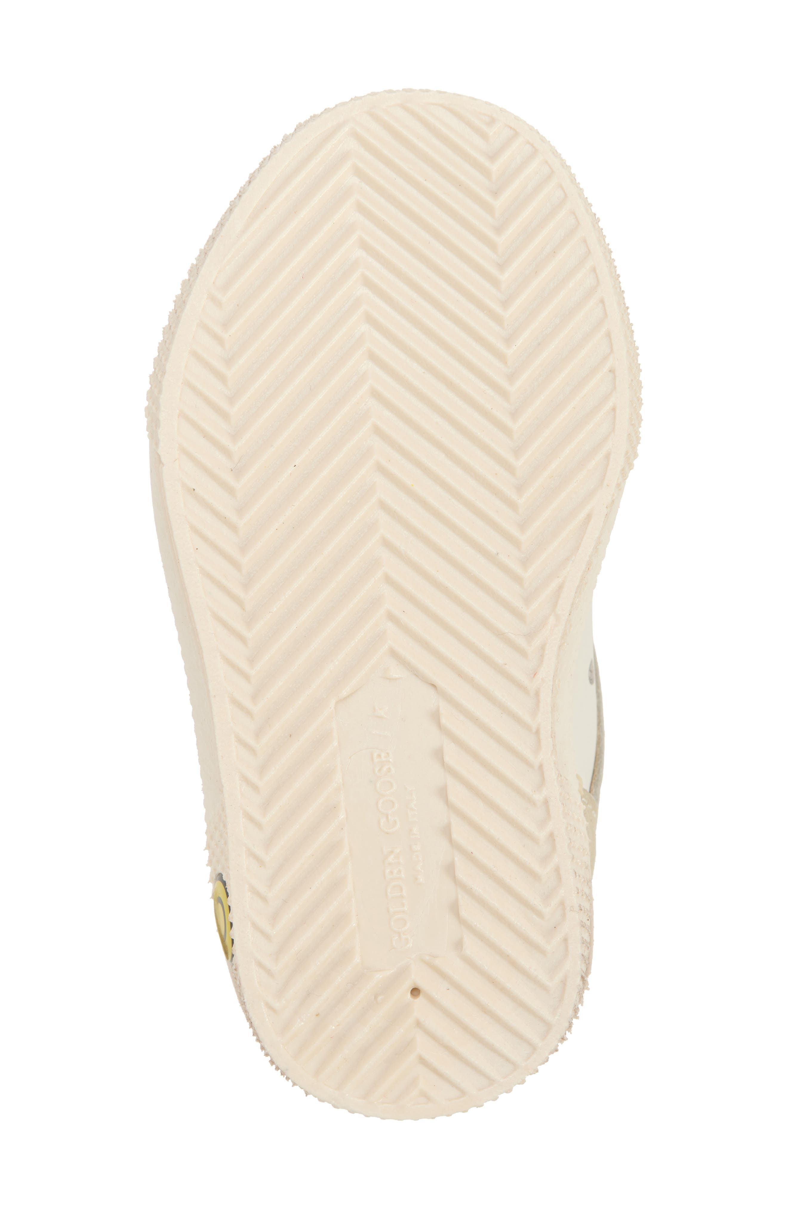 Golden Goose Kids' May School Leather Sneaker, Alternate, color, 