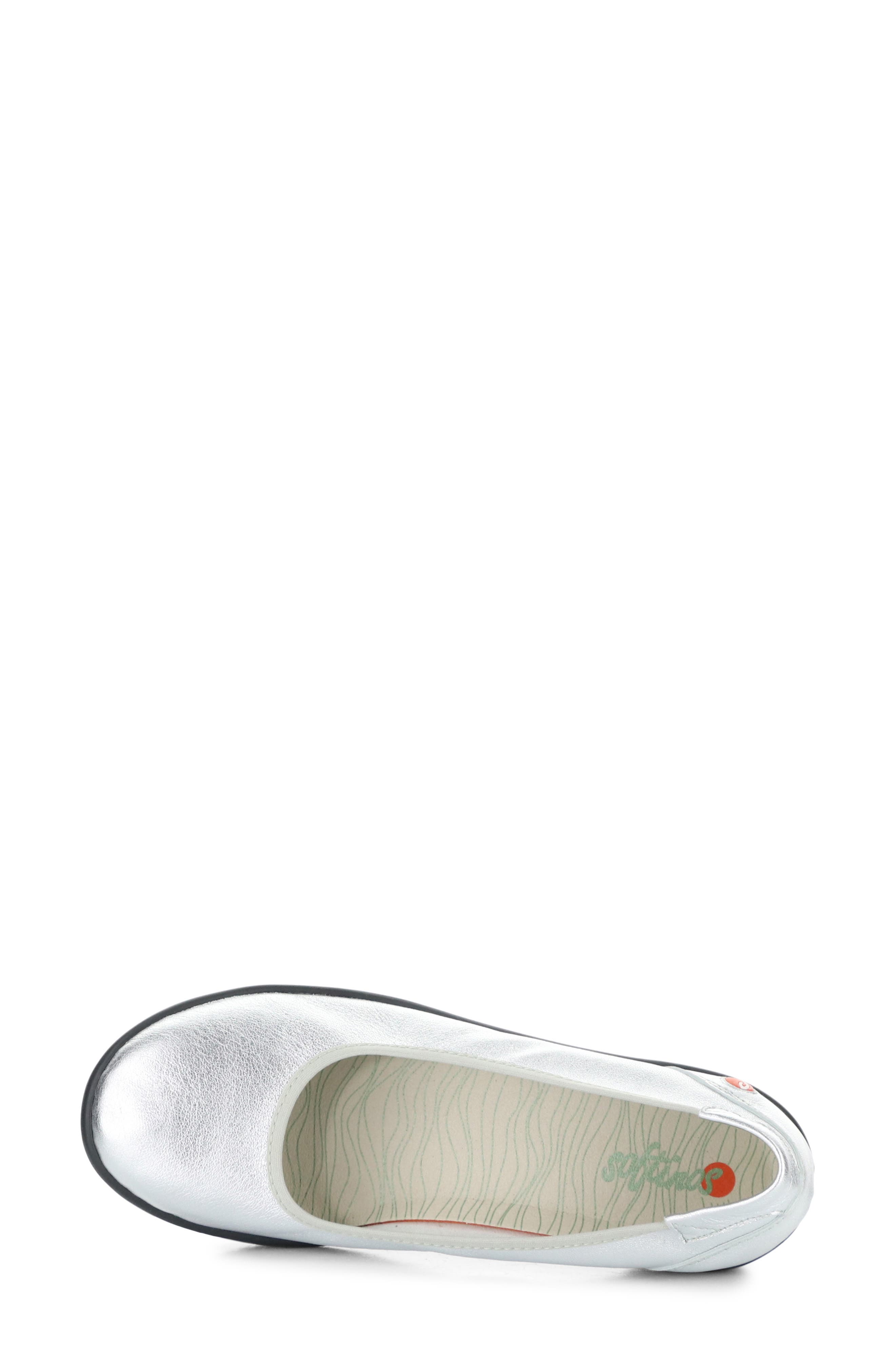 Rem Platform Wedge Pump, Alternate, color, SILVER