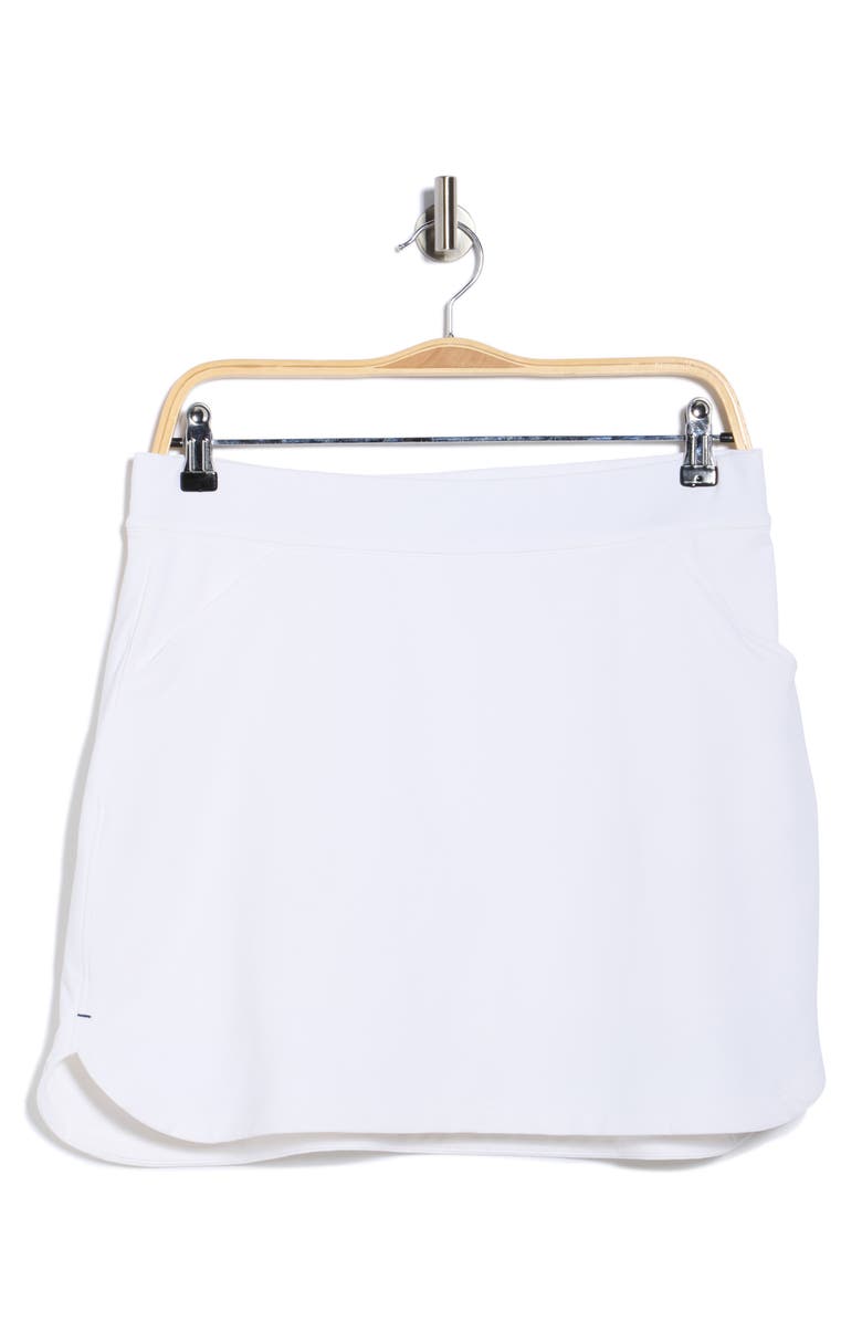Peter Millar Alice Petal Hem Skort, Main, color, White