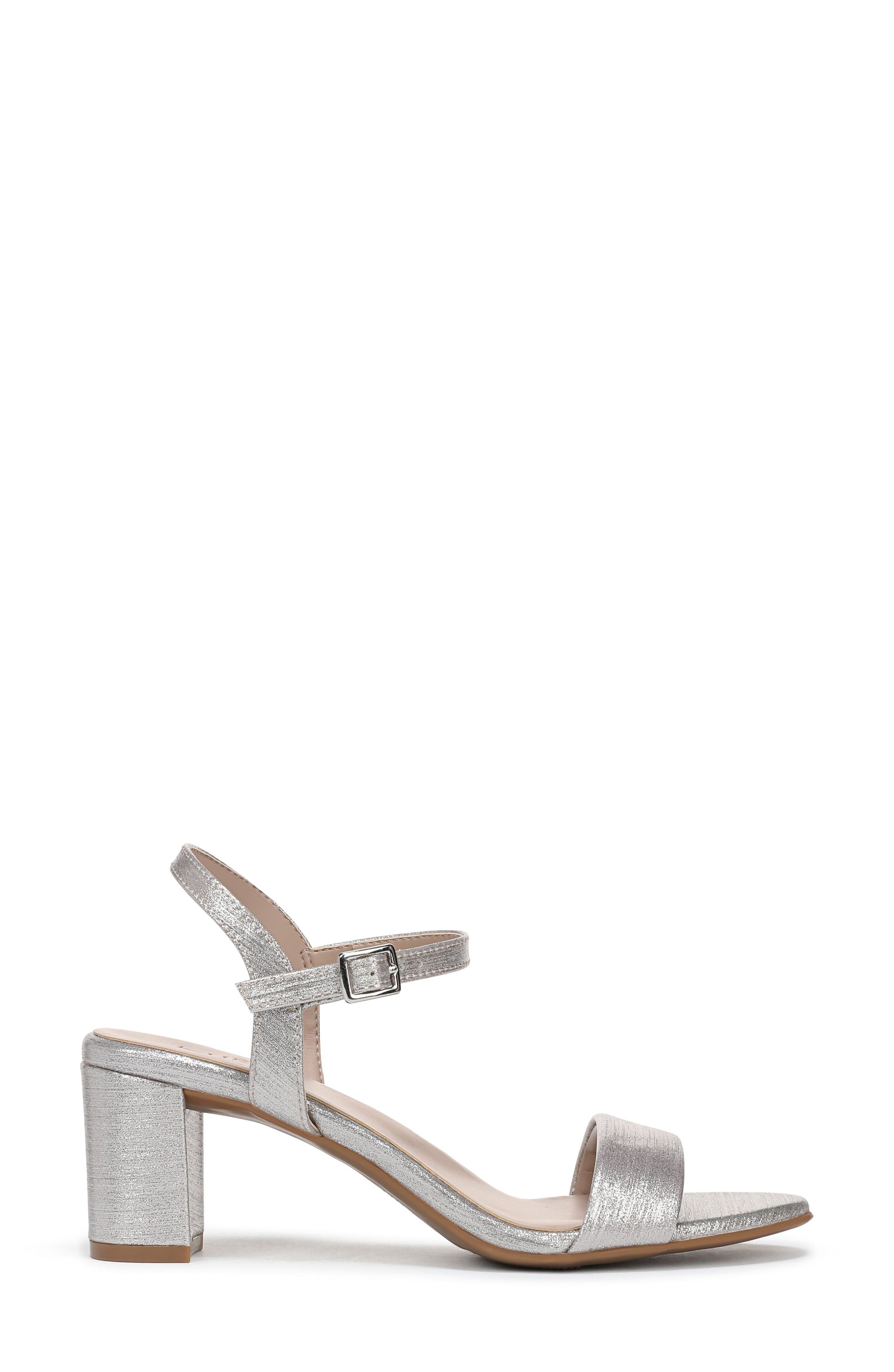 Naturalizer Bristol Sandal, Alternate, color, Soft Silver Faux Leather