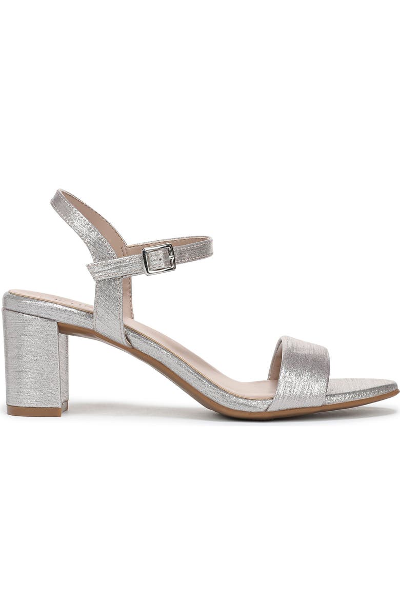 Naturalizer Bristol Sandal, Alternate, color, Soft Silver Faux Leather