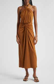 Cinq à Sept Kaily Halter Midi Dress