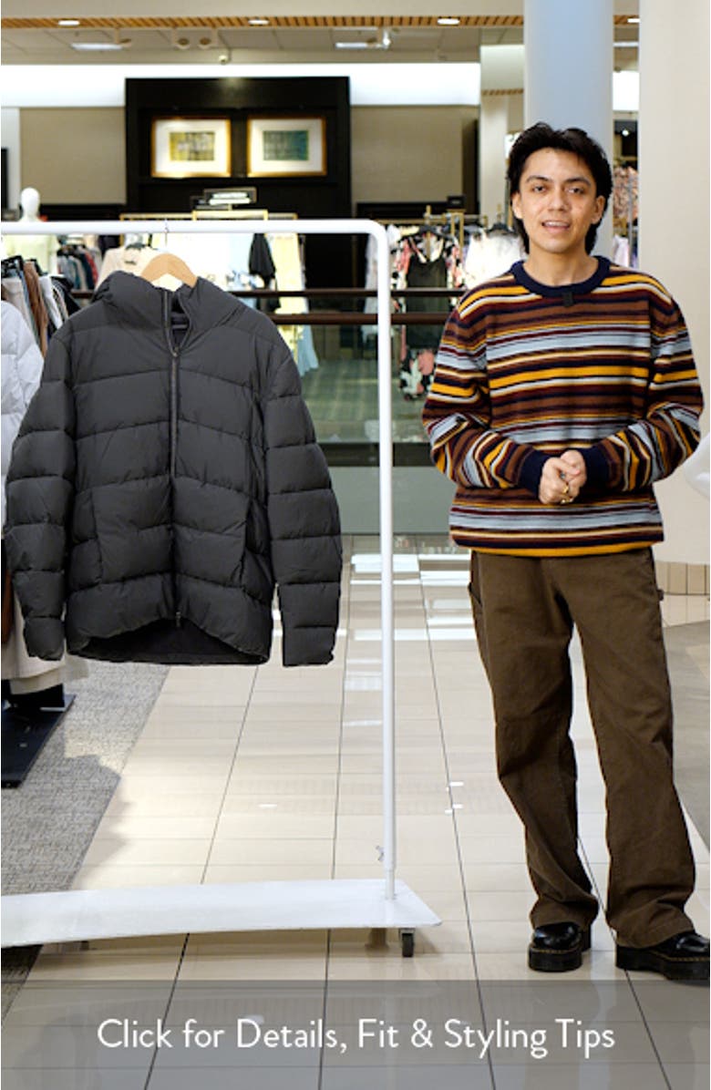 Thermoregulating Water Repellent Hooded Puffer Jacket, sales video thumbnail