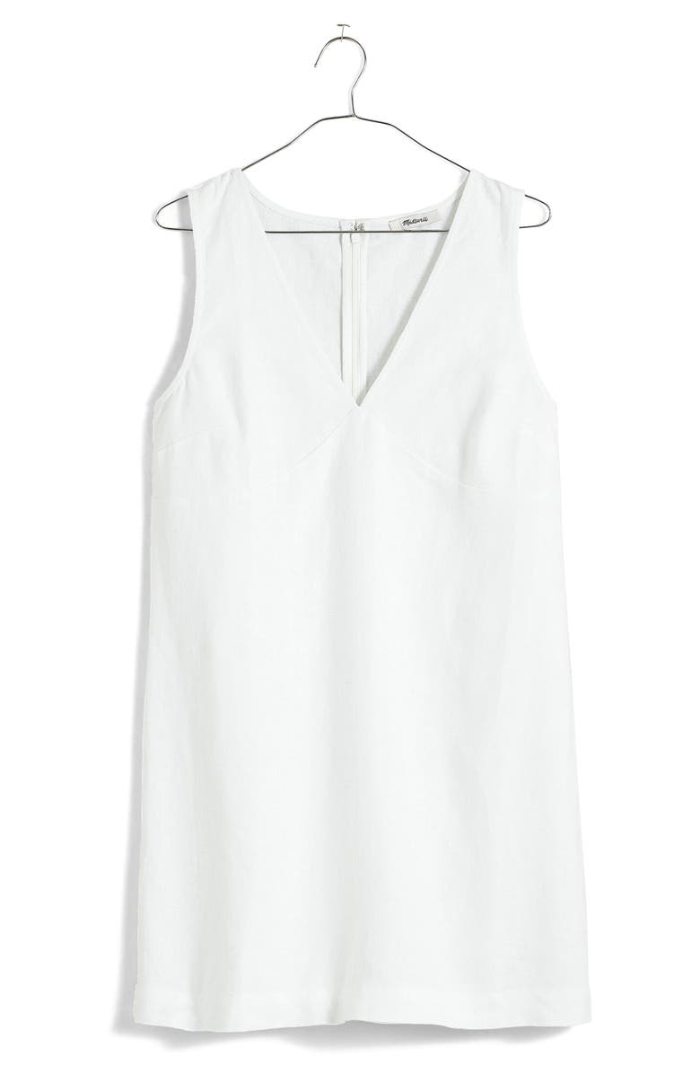 Madewell Ariana V-Neck Minidress, Alternate, color,
