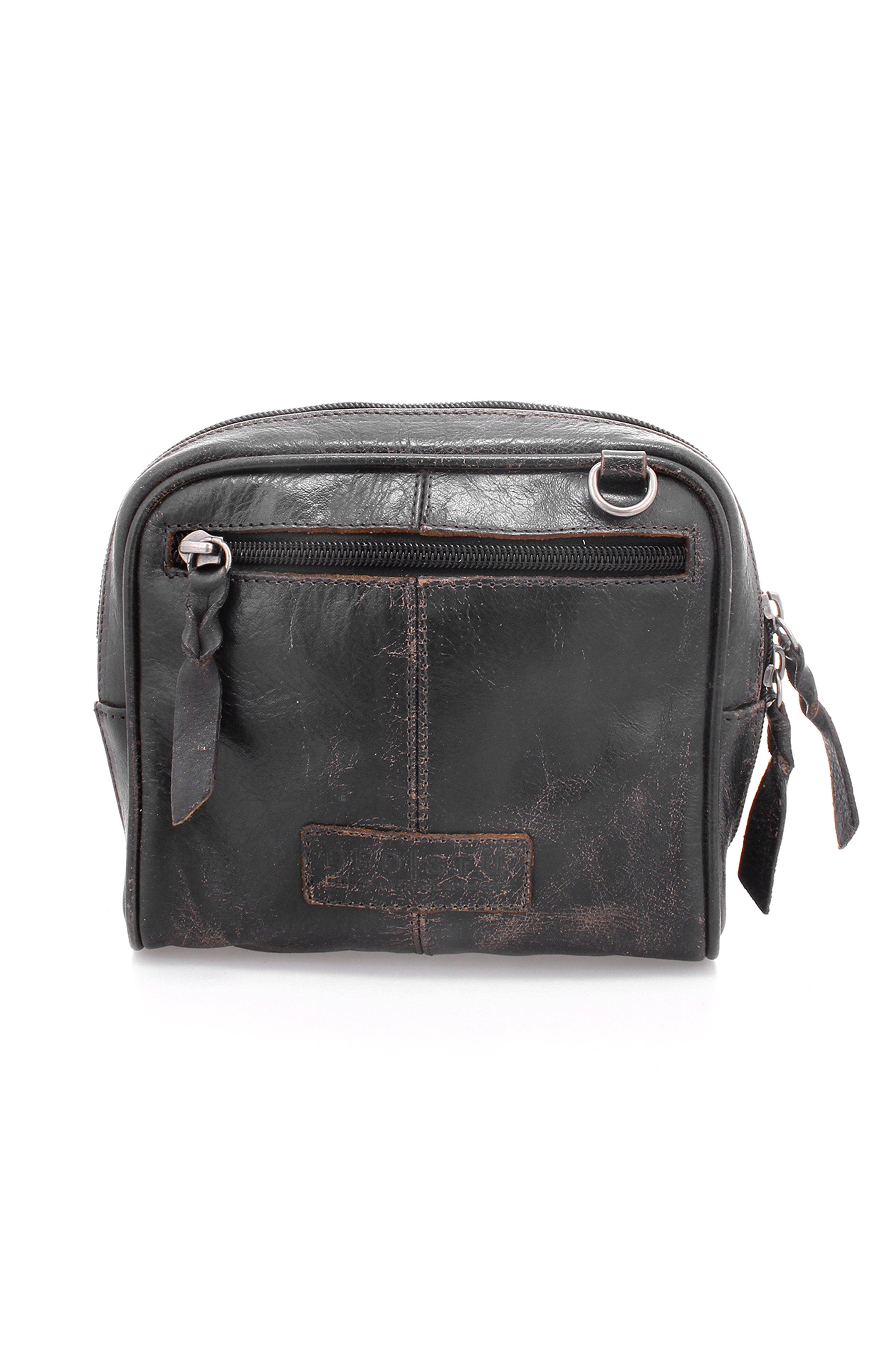 Bed Stu Capture Handbag, Alternate, color, Black Lux