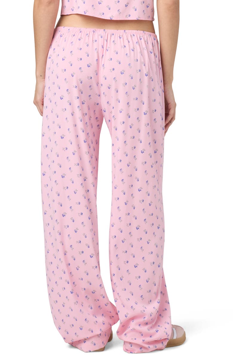 Florence by Mills Relaxed Fit Pajama Pants, Alternate, color, Pink Floral