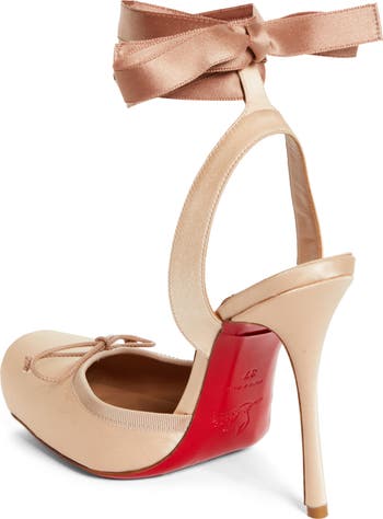 Cassia Lace-Up Slingback Pump