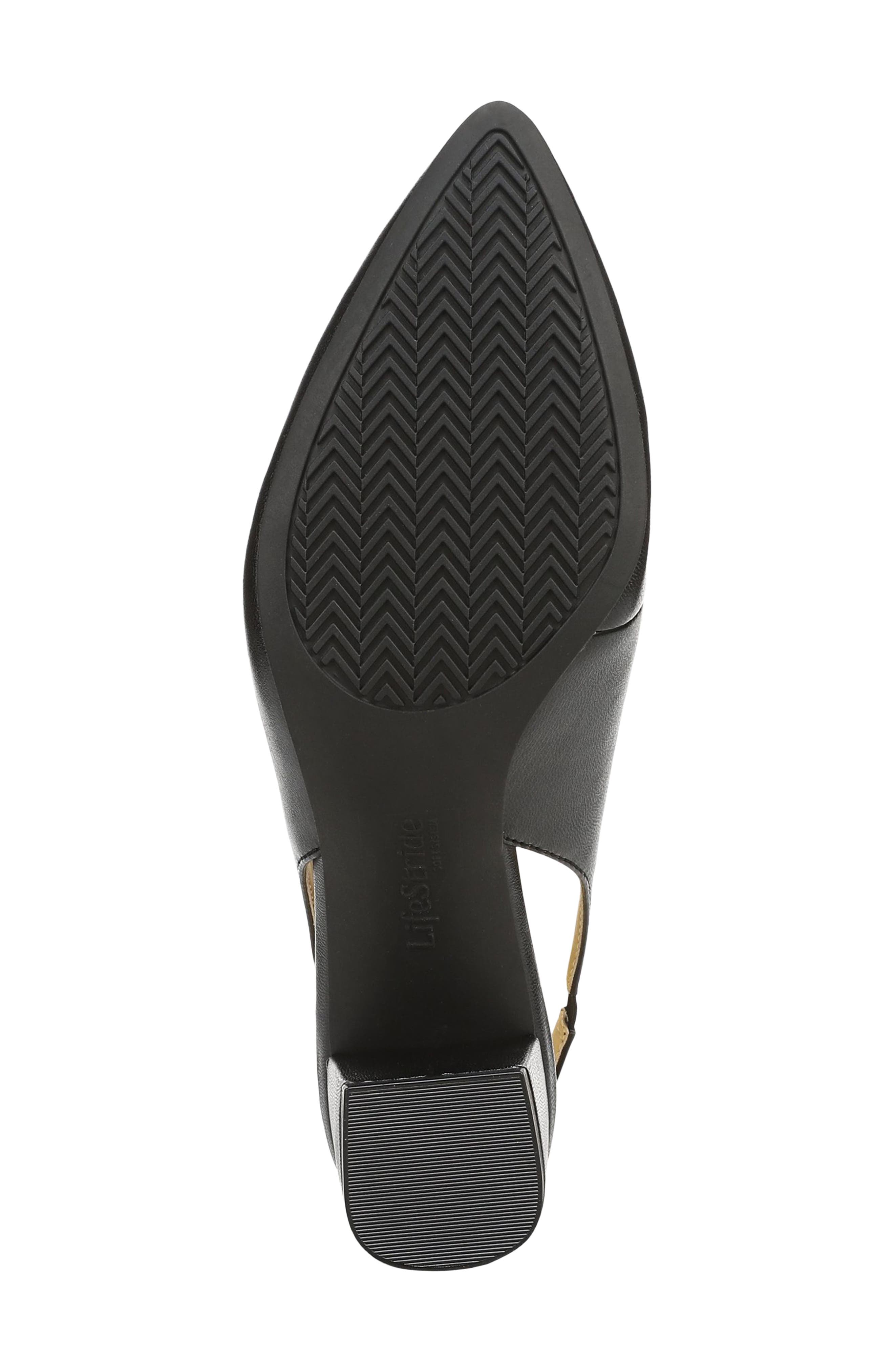 LifeStride Angel Slingback Pump, Alternate, color, Black/ Brown Multi