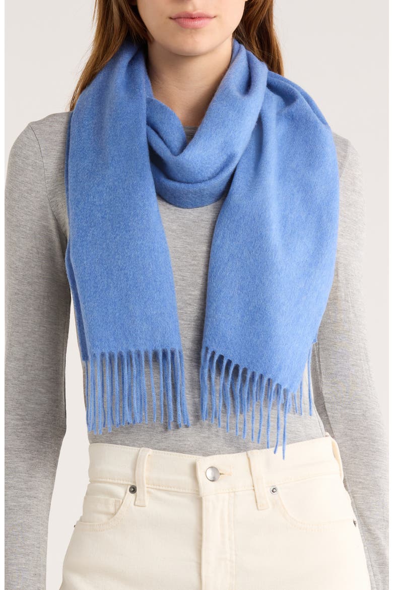 Cashmere Scarf, Main, color, BLUE