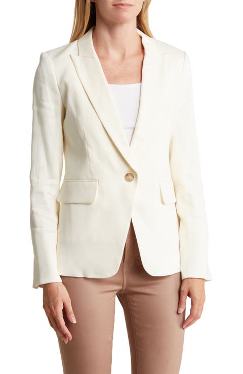 Peak Lapel Cutaway Dickey Blazer
