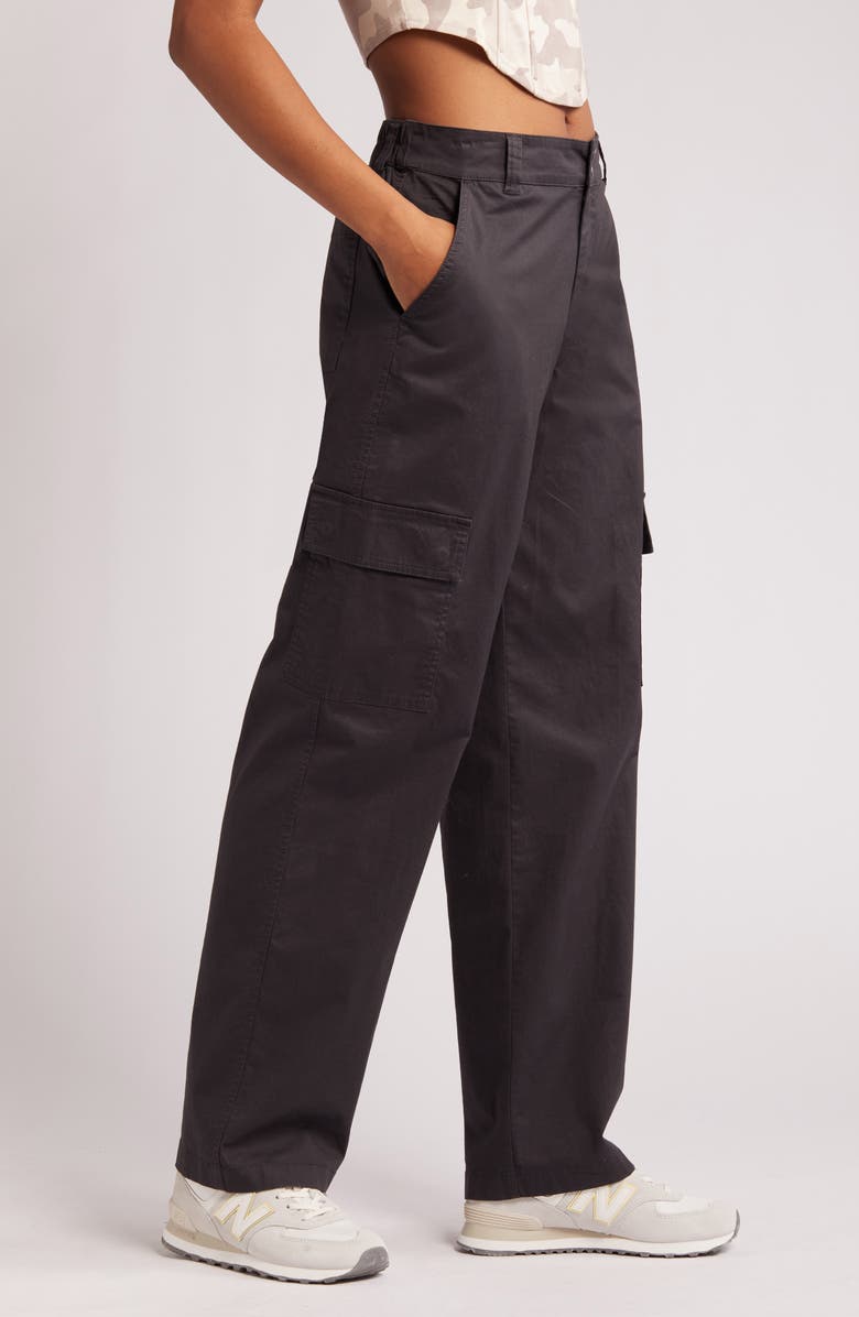 BP. Mid Rise Cargo Chinos, Alternate, color, 