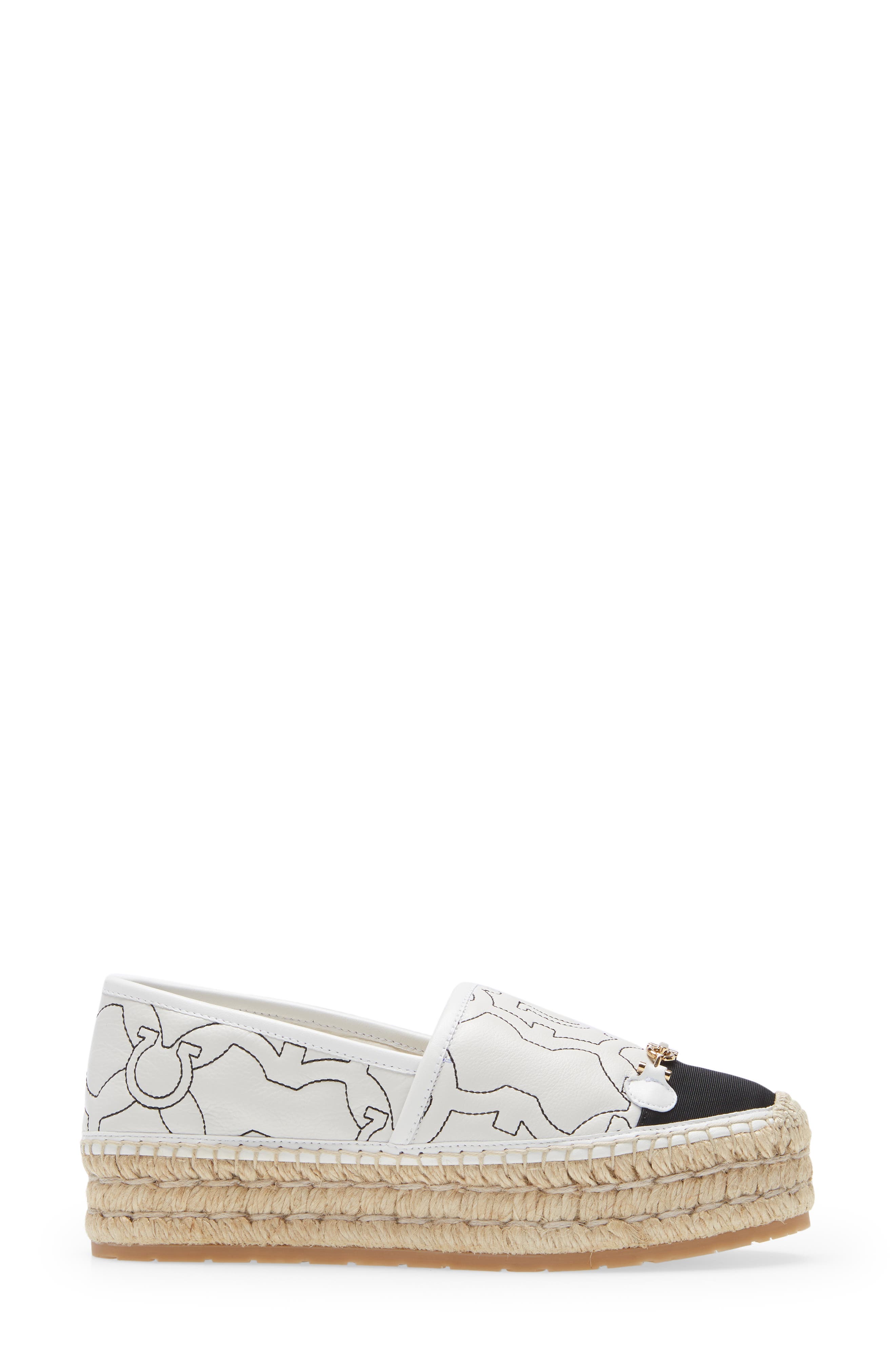 FERRAGAMO Salvatore Ferragamo Kim Platform Espadrille, Alternate, color, 