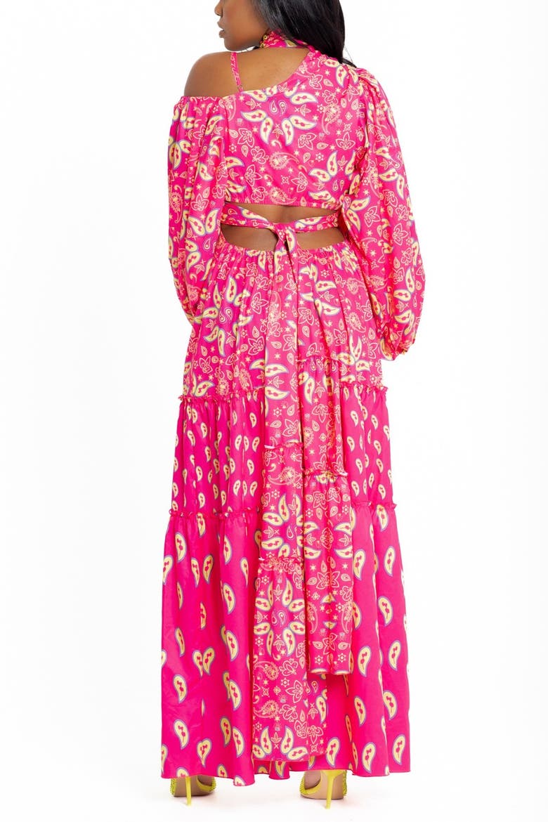 Persephone Wrap Dress, Alternate, color, Pink