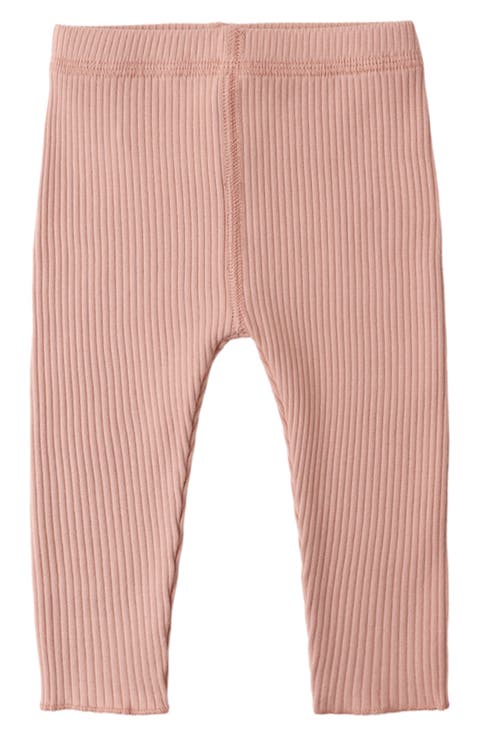 Rib Stretch Organic Cotton Leggings (Baby)