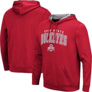 COLOSSEUM Men's Colosseum Scarlet Ohio State Buckeyes Resistance Pullover Hoodie