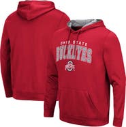 COLOSSEUM Men's Colosseum Scarlet Ohio State Buckeyes Resistance Pullover Hoodie
