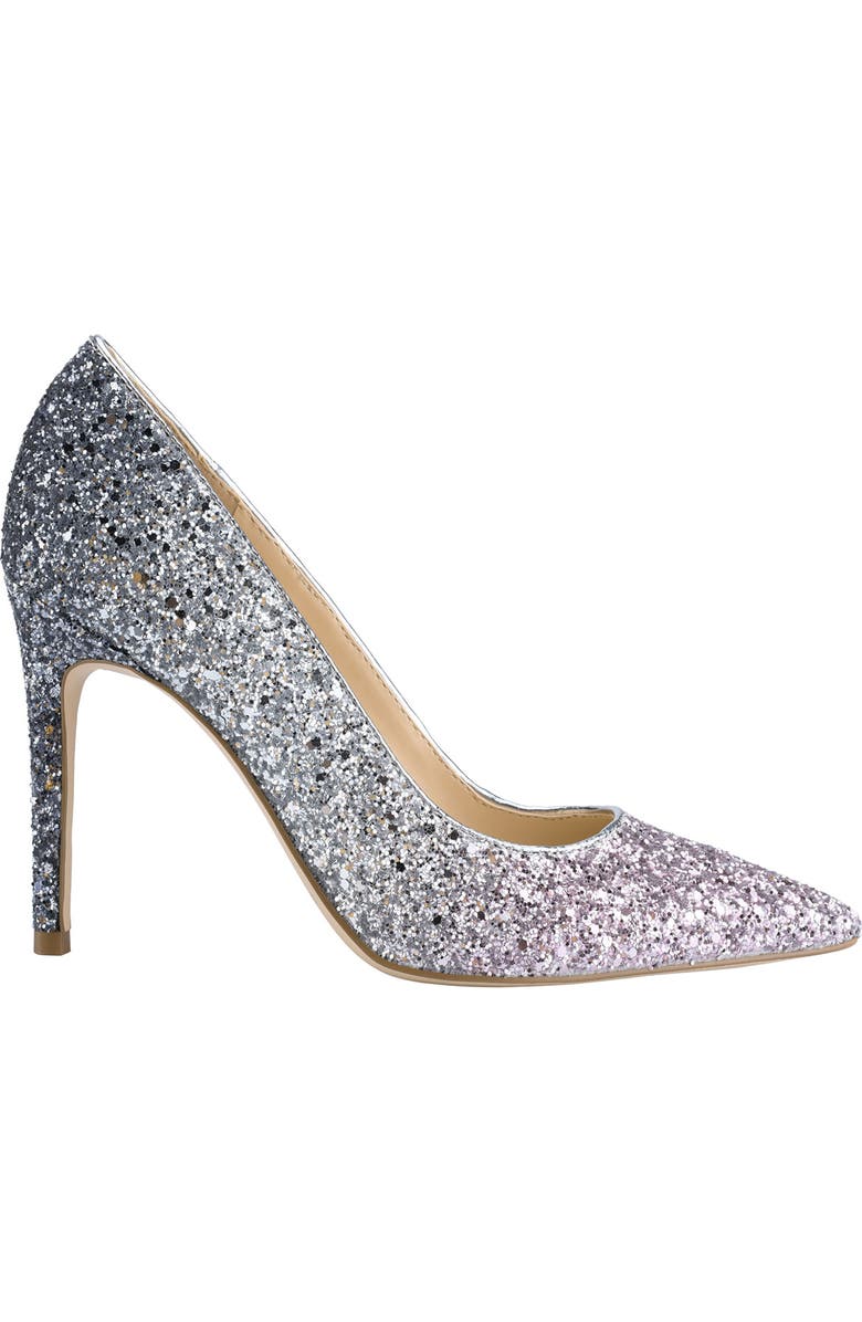 Marc Fisher Ricky Pointed Toe Glitter Pump, Alternate, color,