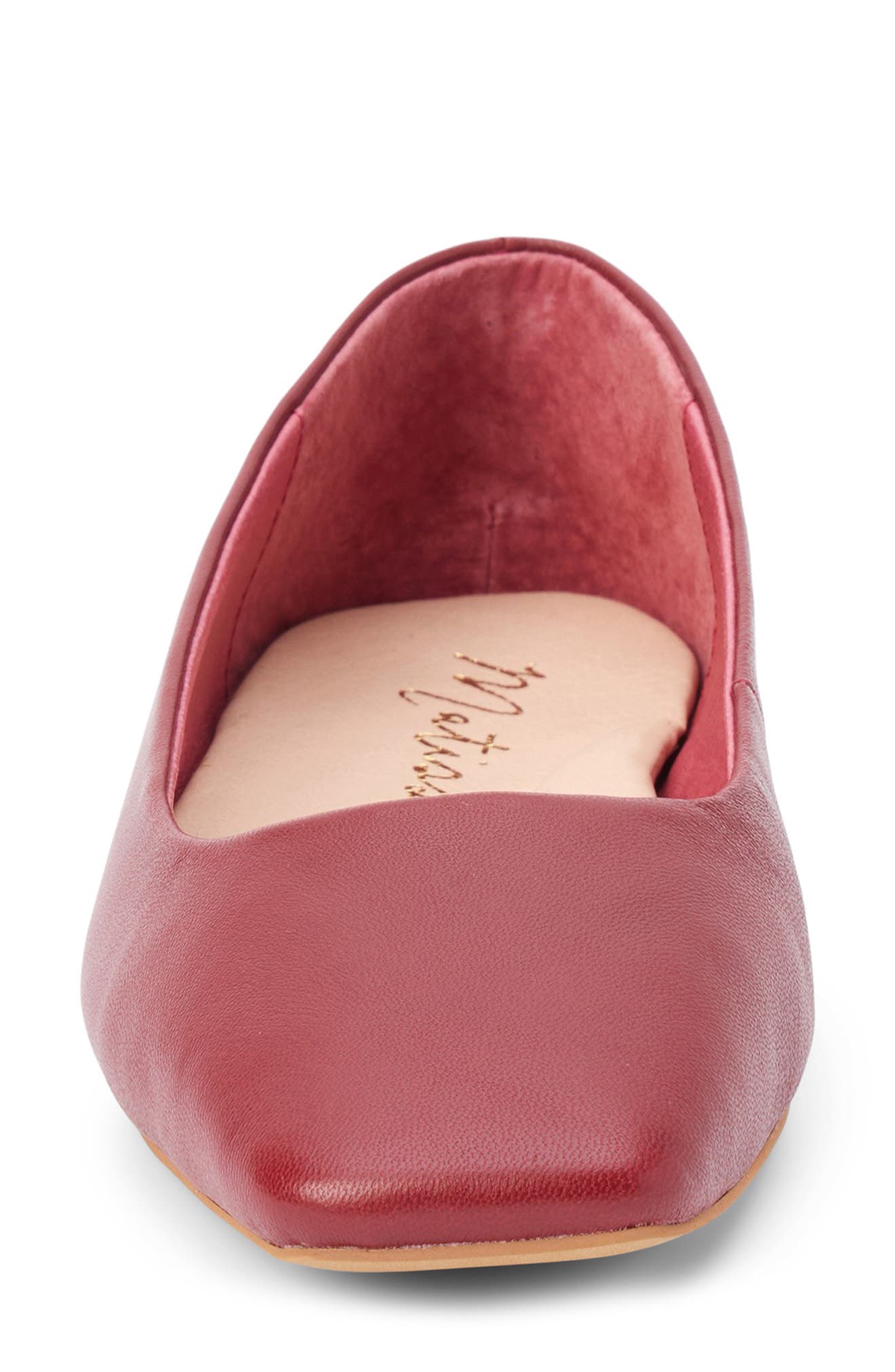 Phillip Ballet Flat, Alternate, color, BURGUNDY