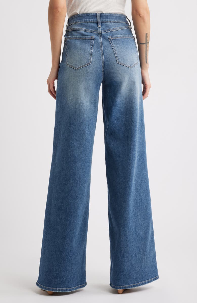 1822 Denim High Waist Extralong Wide Leg Jeans, Alternate, color,