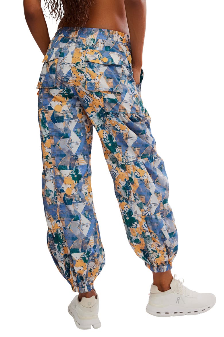 FP Movement Set Me Free Print Pants, Alternate, color, MIDNIGHT NAVY COMBO