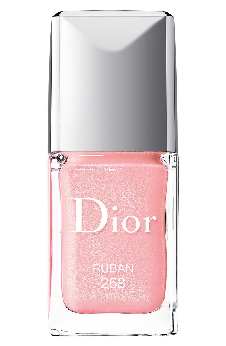 DIOR Vernis Gel Shine & Long Wear Nail Lacquer, Main, color, 268 Ruban
