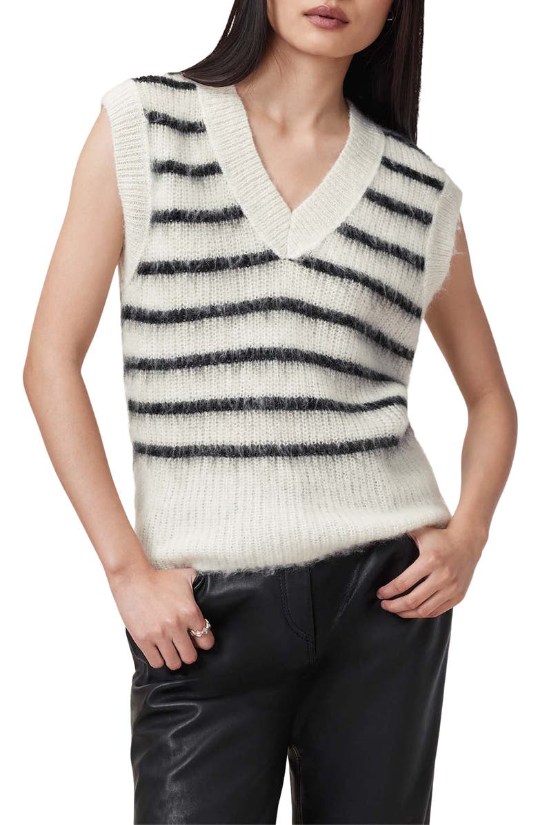 AllSaints Riga Sweater Tank, Main, color, 
