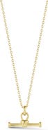 GLAZE JEWELRY Bar Pendant Necklace