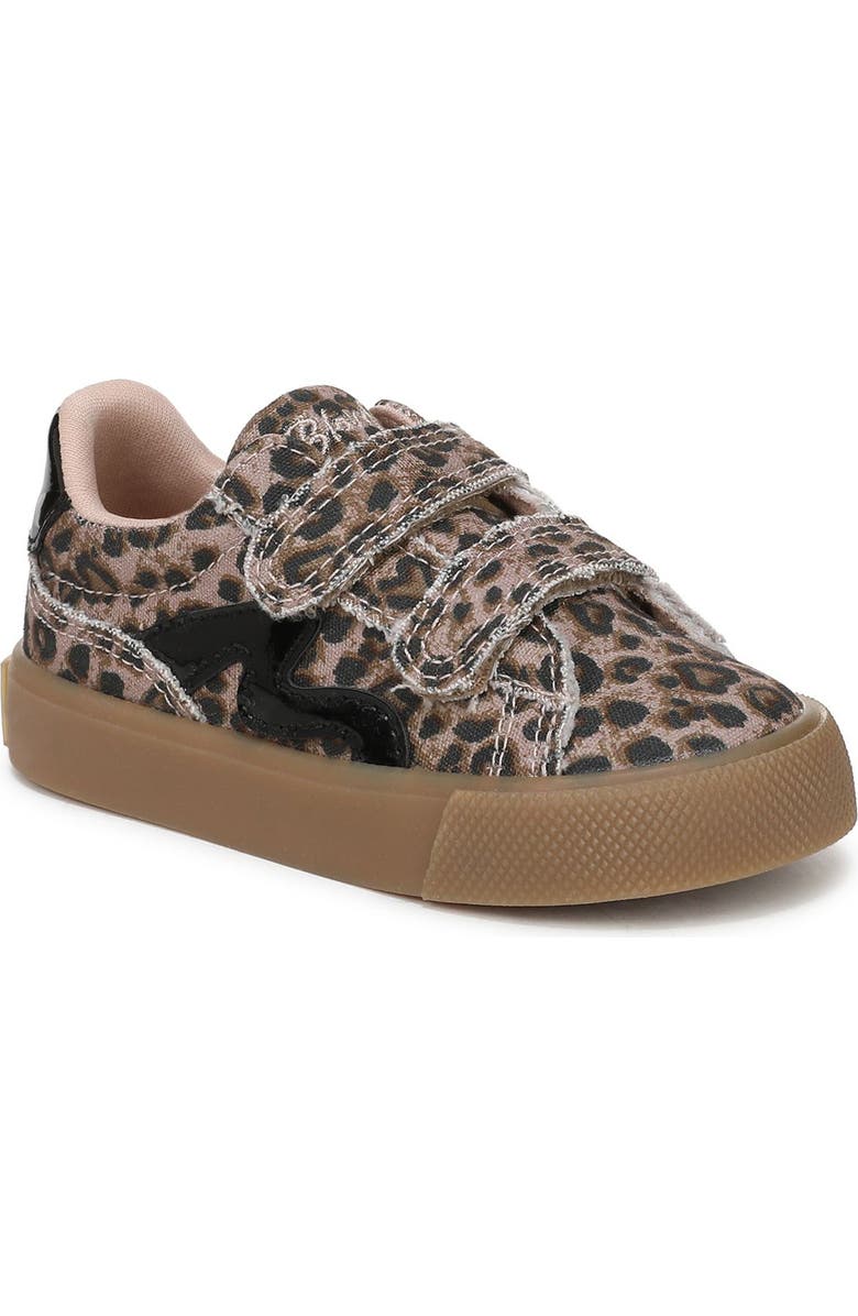 Blowfish Malibu Kids' Vice Sneaker, Main, color, Leopard Print Canvas