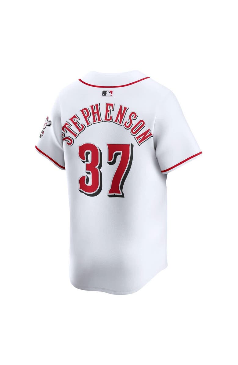 Nike Men's Nike Tyler Stephenson White Cincinnati Reds Home Limited Player Jersey, Alternate, color, 