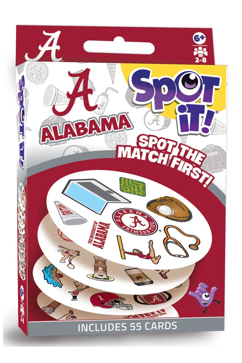 Alabama Crimson Tide Spot It! Card Game, Main, color, Multicolor