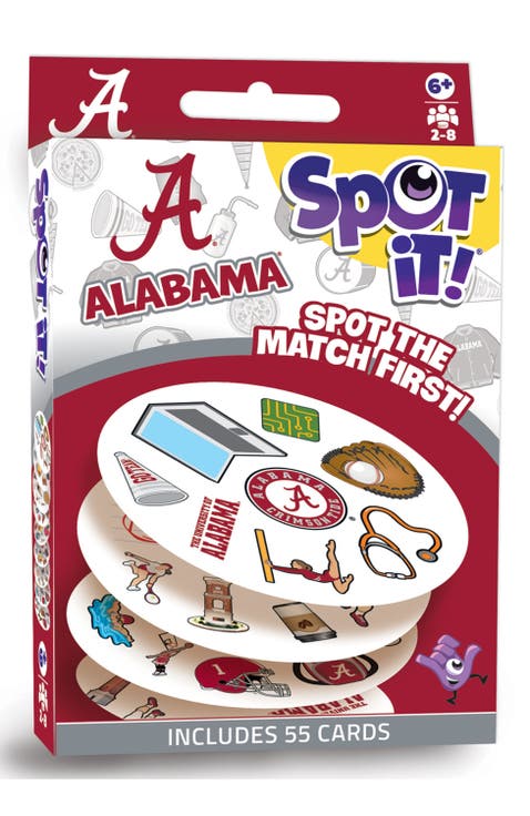 Alabama Crimson Tide Spot It! Card Game