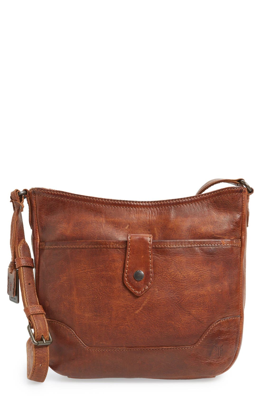 Frye Melissa Button Crossbody Bag, Main, color, 