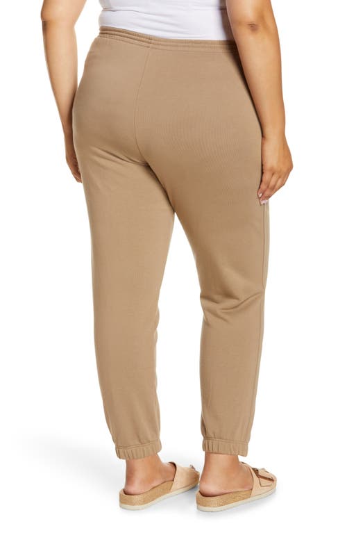 Vince Slim Fit Cotton Joggers In Gold