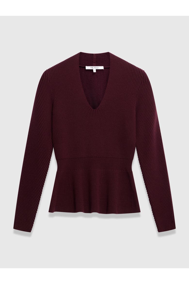 Alessi Merino Cotton Blend Top, Alternate, color, Purple