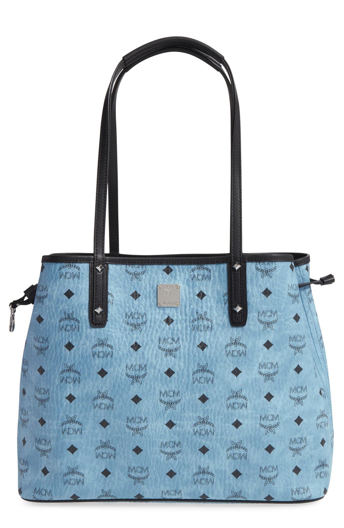 'Medium Project Visetos' Reversible Shopper, Main, color, DENIM