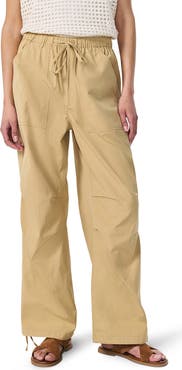 rag & bone Adina Drawstring Cotton Pants