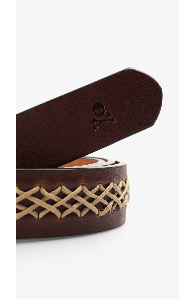 Scalpers Belga  Belt, Alternate, color, Brown