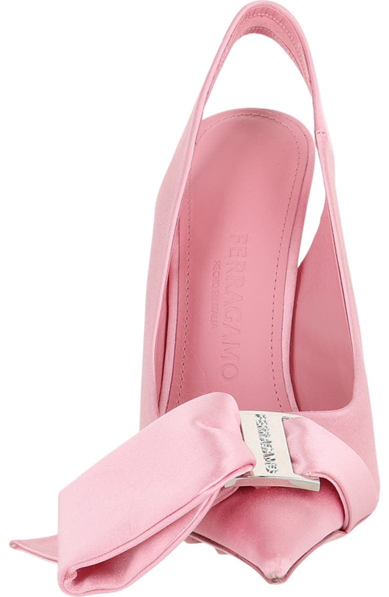 FERRAGAMO Bow Slingback Pump, Alternate, color,
