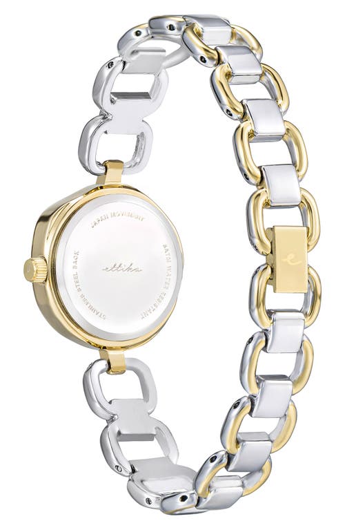 Ettika Chunky Bezel Bracelet Watch In Gold