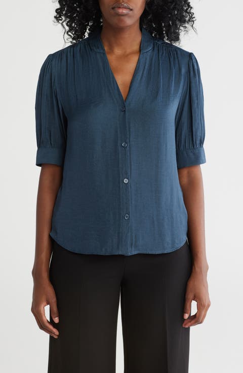 Short Sleeve Airflow Blouse