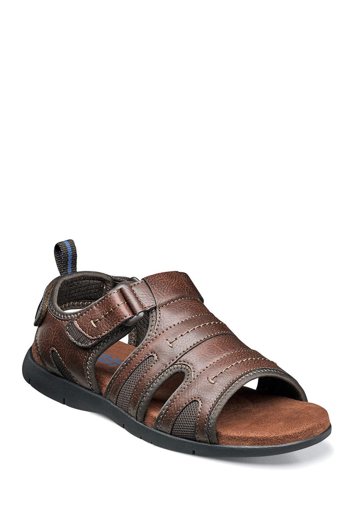 NUNN BUSH Rio Grande Open Toe Fisherman Sandal - Wide Width Available, Main, color, 