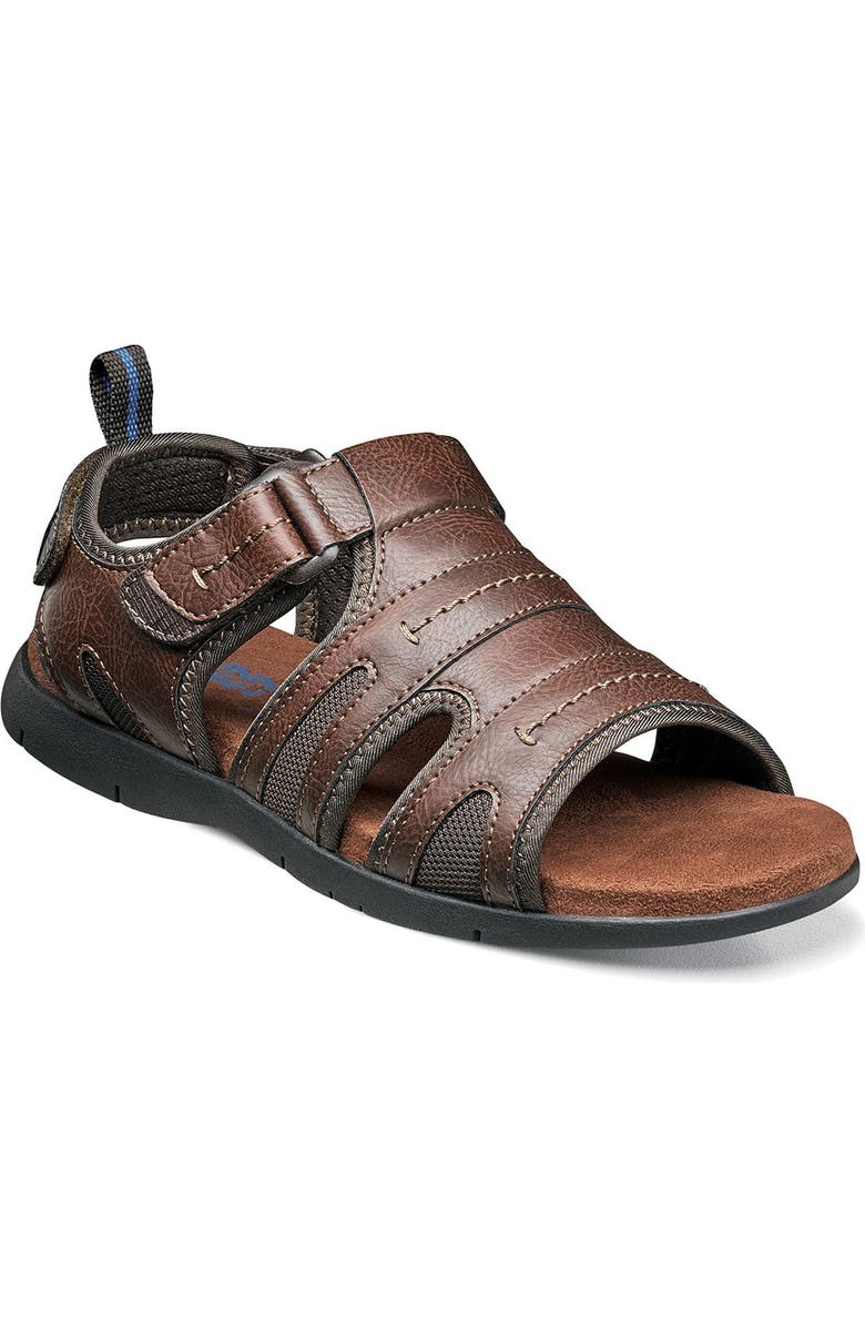 NUNN BUSH Rio Grande Open Toe Fisherman Sandal - Wide Width Available, Main, color,