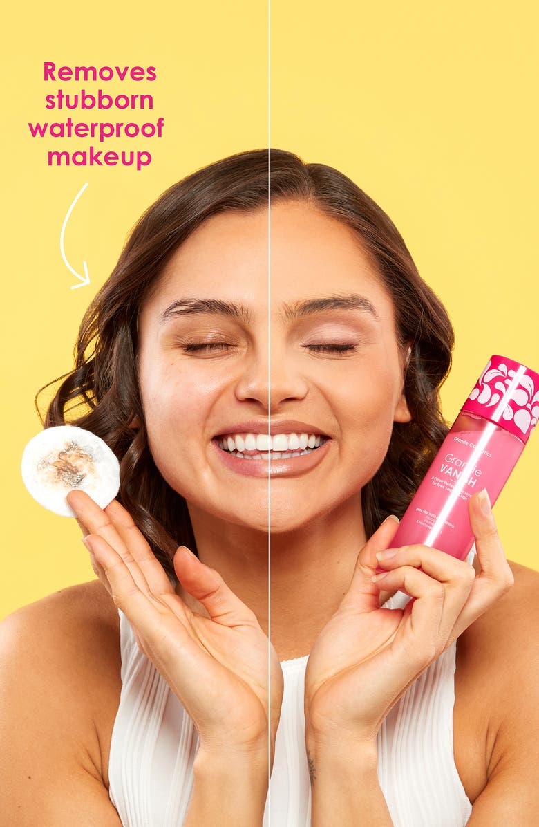 Grande Cosmetics GrandeVANISH Bi-Phase Makeup Remover for Eyes, Lashes & Lips, Alternate, color, Clear