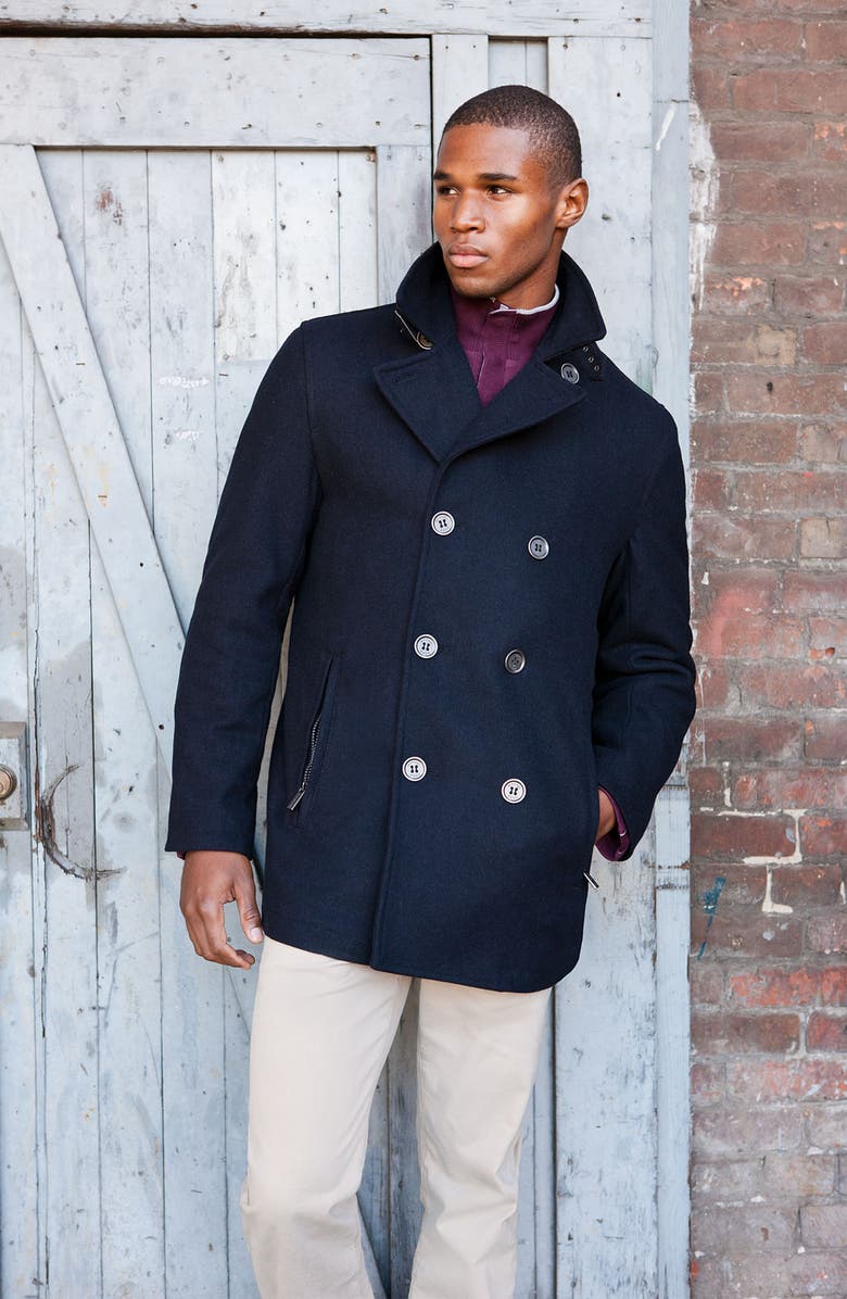 BOSS HUGO BOSS 'Albas' Wool Scarf, Main, color, 