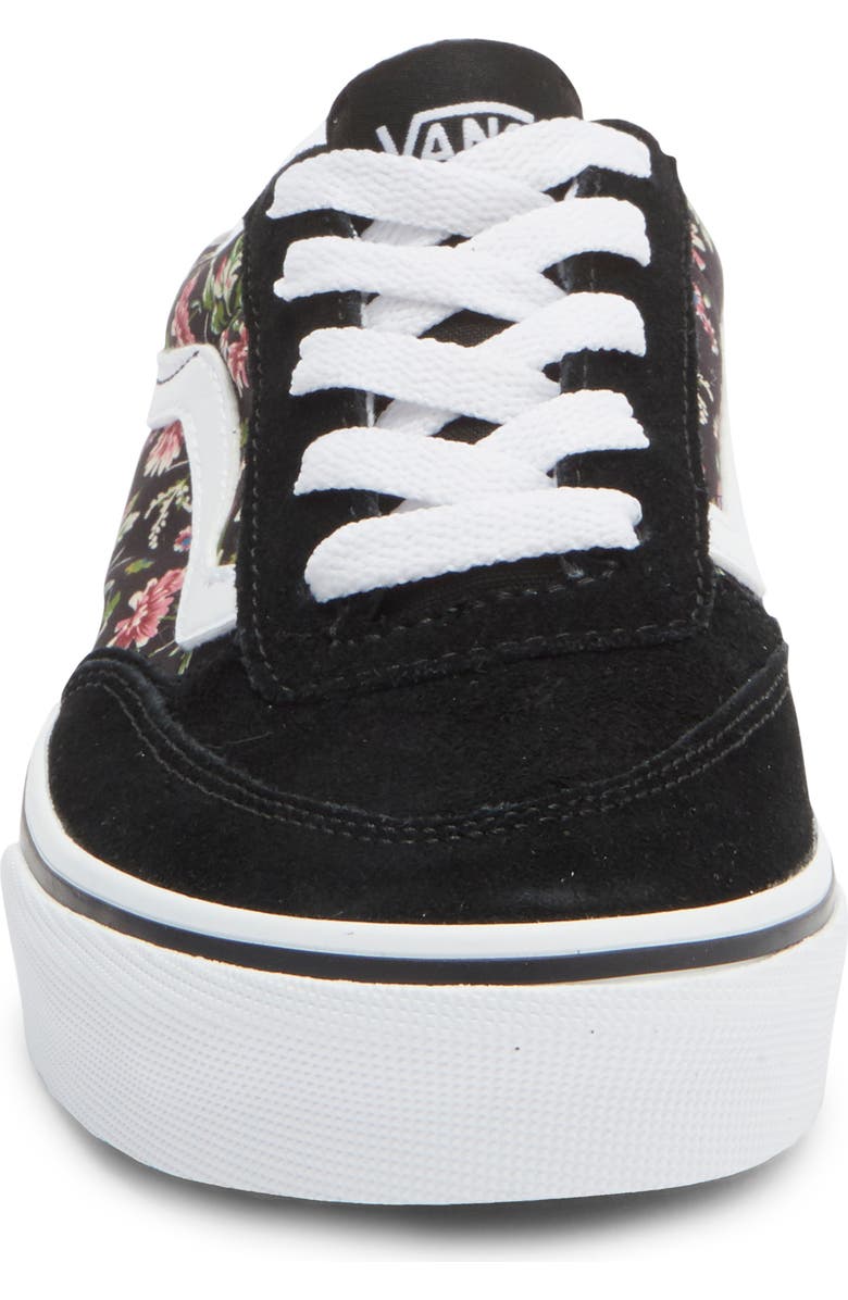 Vans Kids' Brooklyn Low Top Sneaker, Alternate, color, Black
