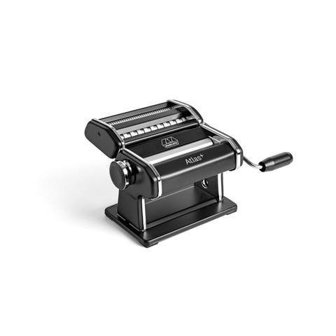 Atlas+ Pasta Machine with Cutter, Hand Crank, and Instructions, Made in Italy