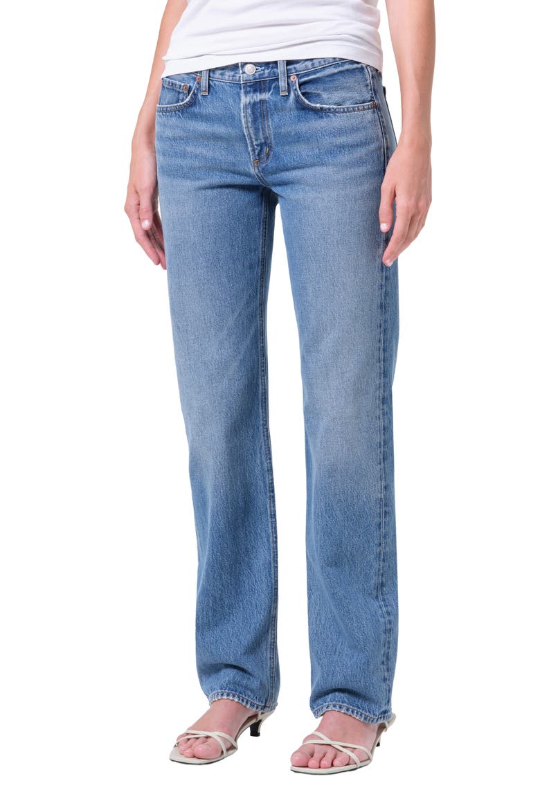 Low Rise Slim Fit Jeans, Main, color, DOWNTOWN