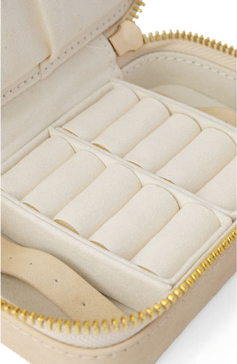 MADE BY MARY Jewelry Case, Alternate, color, Honey