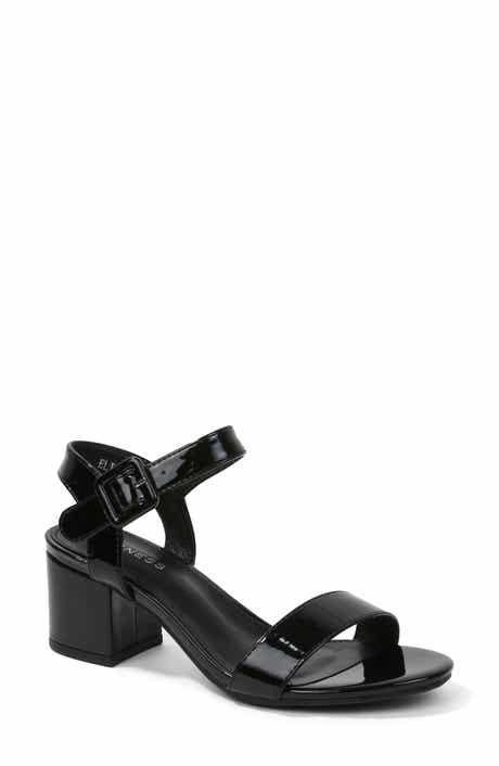 BERNESS Elisha Minimalist Block Heel Sandal